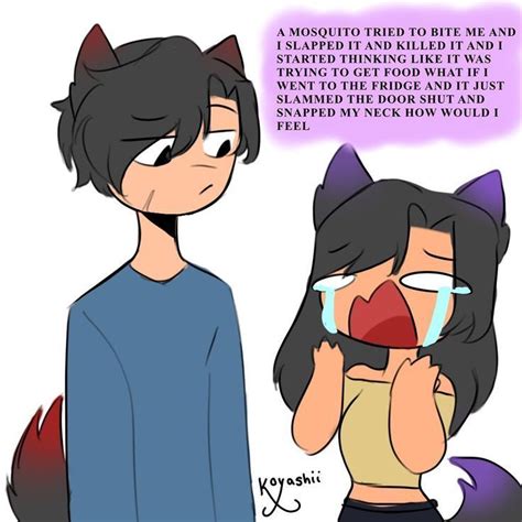 You had to move to phoenix drop just because your father got a new job. . Aphmau fanfiction